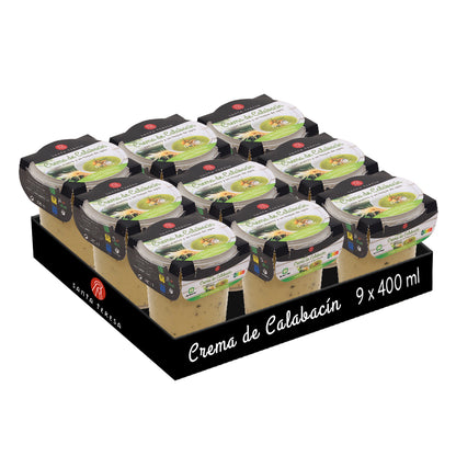 Pack De 9 Cremas De Calabacín 3.600ml