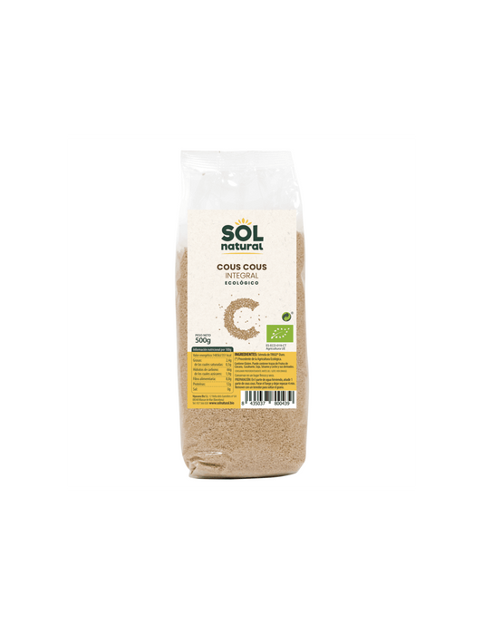 Cous Cous Integral Bio 500g - Sol Natural_0