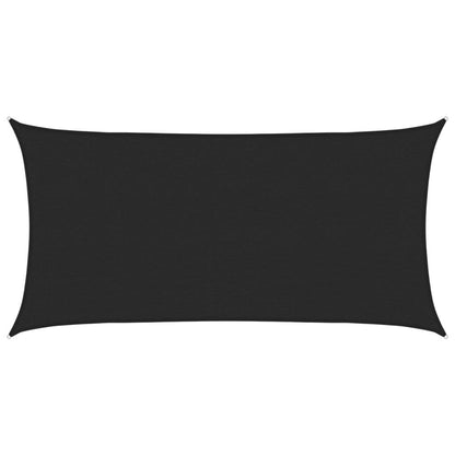 Vidaxl Toldo De Vela Negro Hdpe 160 G/m² 2x3,5 M_0