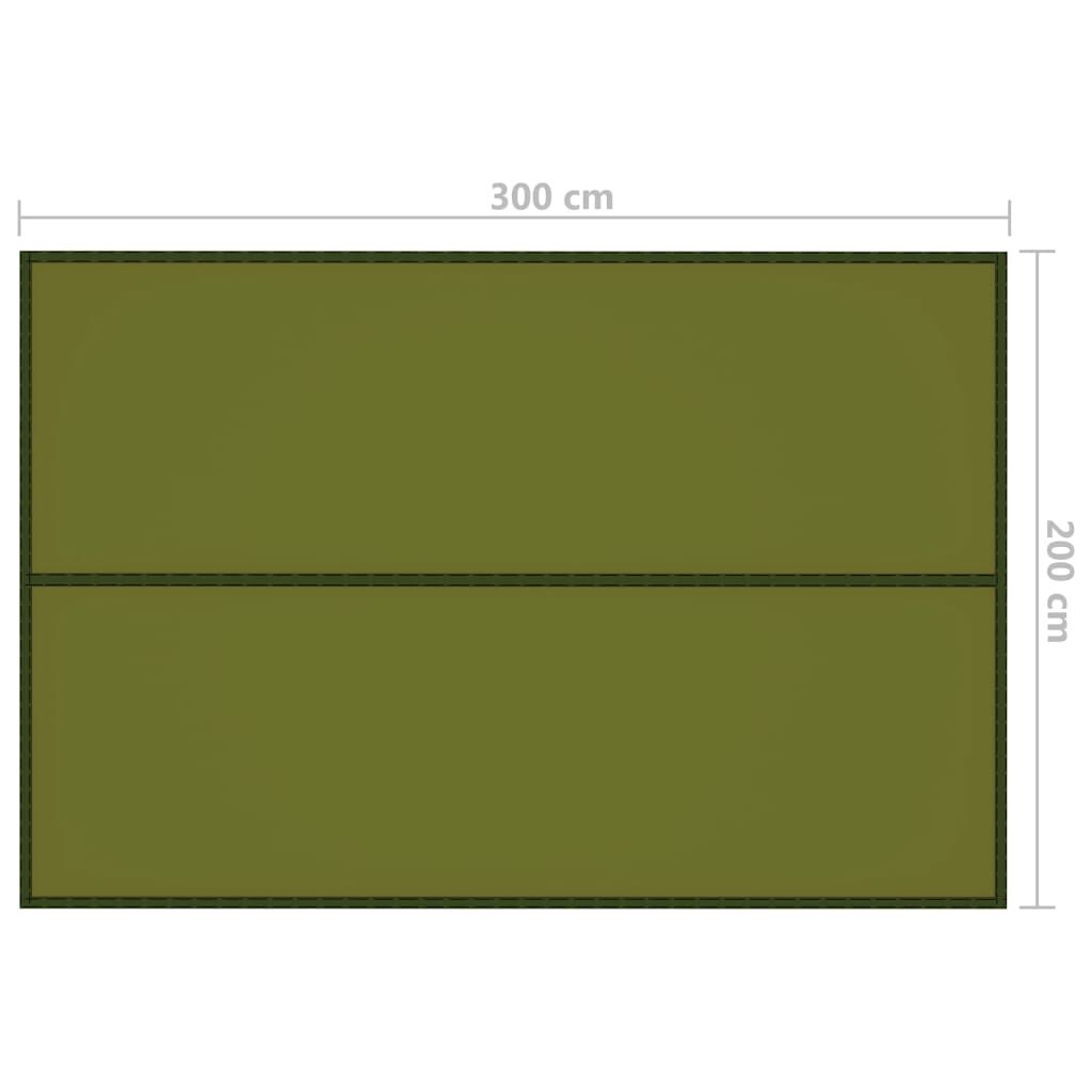Vidaxl Lona De Exterior Verde 3x2 M_2