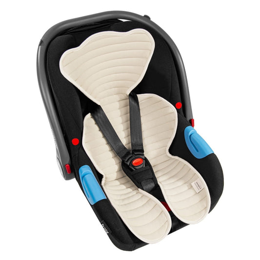 Colchoneta Unviersal Transpirable Para Silla De Coche Sand_0