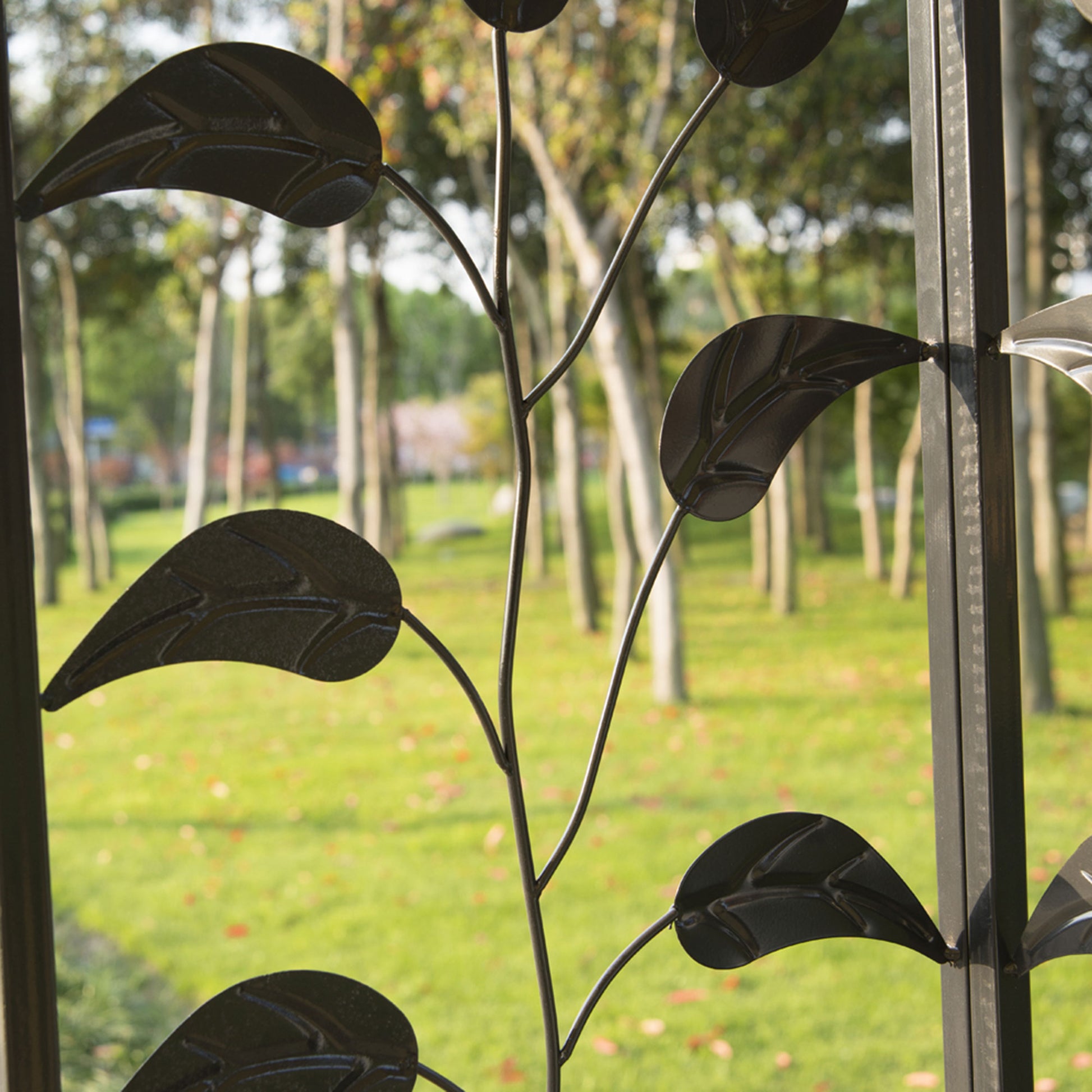 Outsunny Carpa Para Exterior 3x3 M Cenador Con Mosquitera Doble Techo Ventilado_4