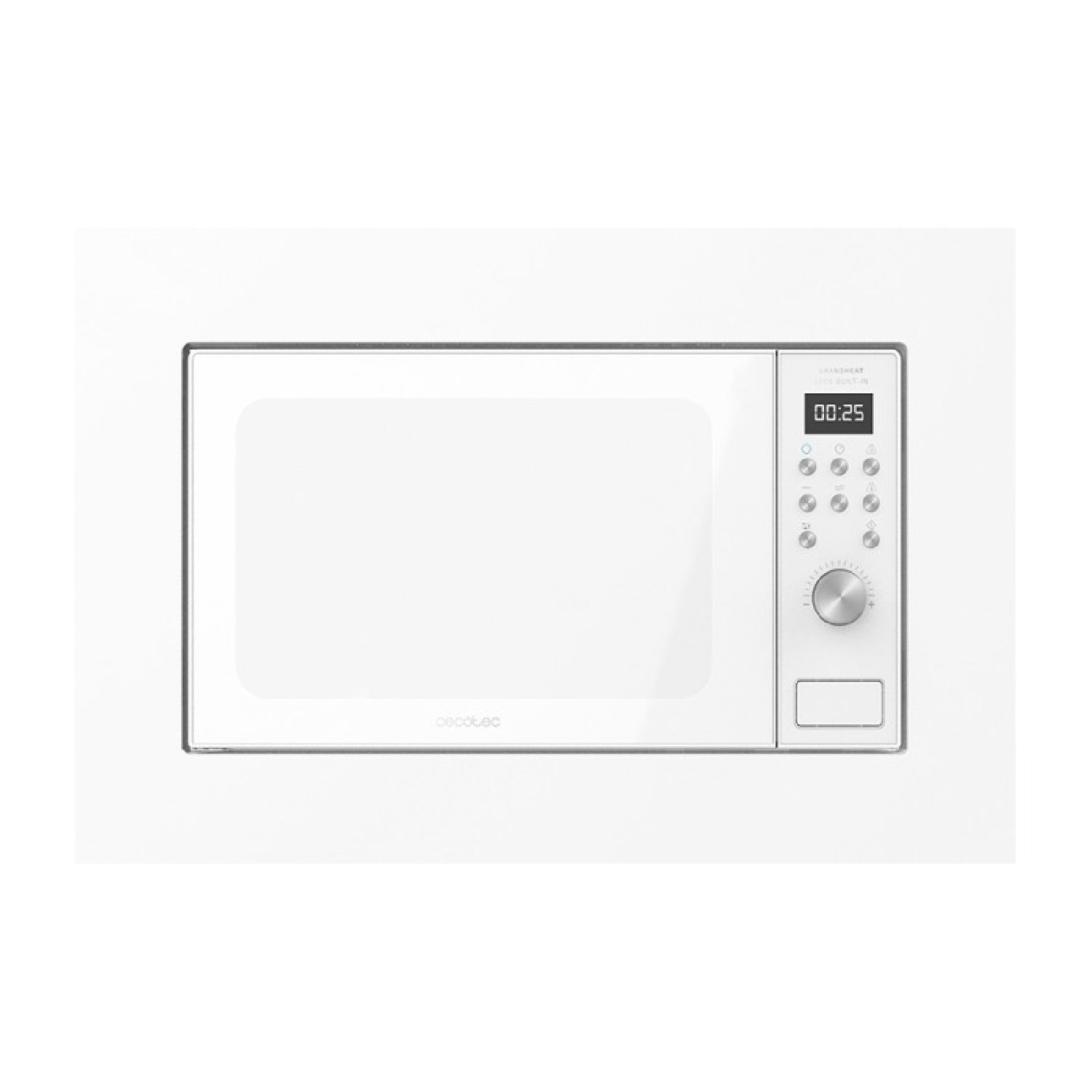 Microondas Encastrable Digital Grandheat 2000 Built-in White. 700w, Integrable, Capacidad 20 L, Grill 900 W, 9 Funciones Preconfiguradas, Quick Star_0