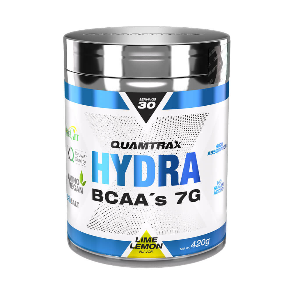 Hydra Bcaa - 420g - Lima Limon - Bcaa Ramificados - Quamtrax_0