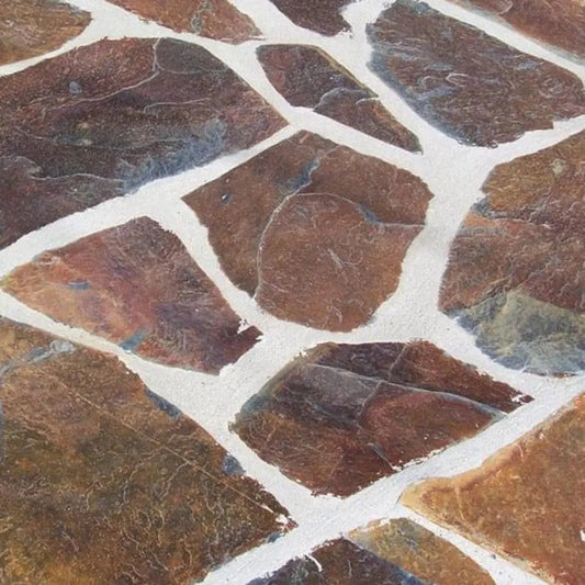 Planchoncillo Marron Rojo / Palet 25 M² / Irregular 2 Cm_0