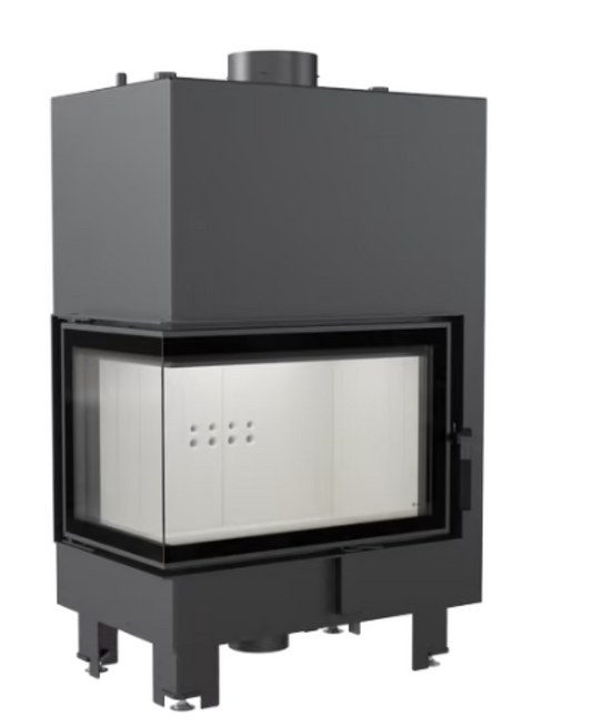 Bricosol Chimenea De Agua De Leña Kratki Mbm Izquierda 12 Kw Ø 180_0