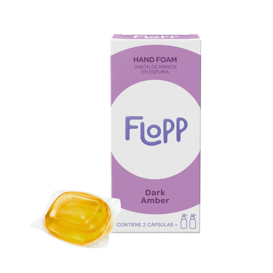 Refill Jabón de Manos Dark Amber Flopp Eco 2 cápsulas