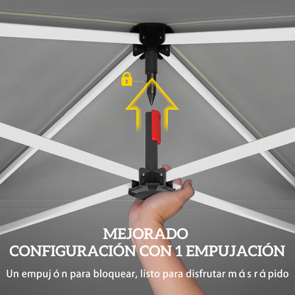 Outsunny Carpa Plegable 3x3 M_3
