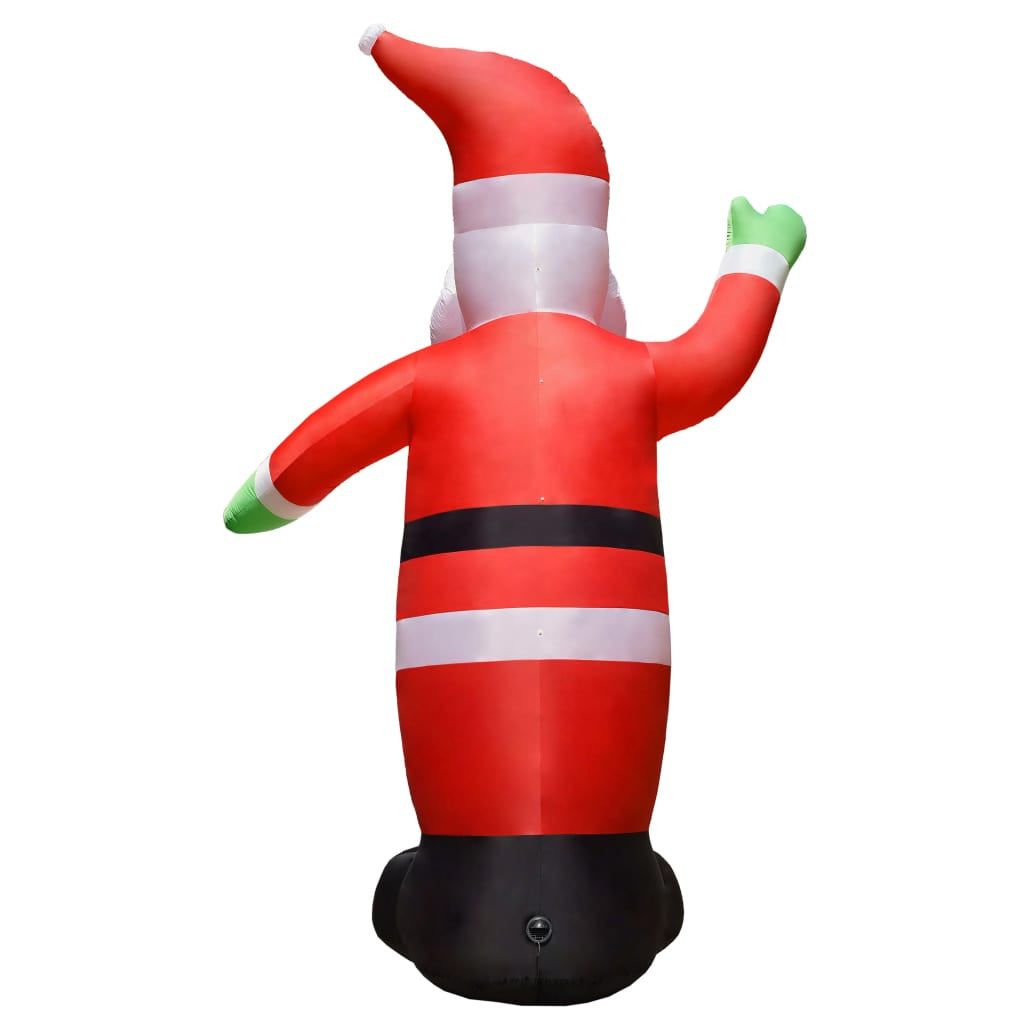 Vidaxl Papá Noel Inflable Con Leds Decoración Navideña Ip44 3 M_3