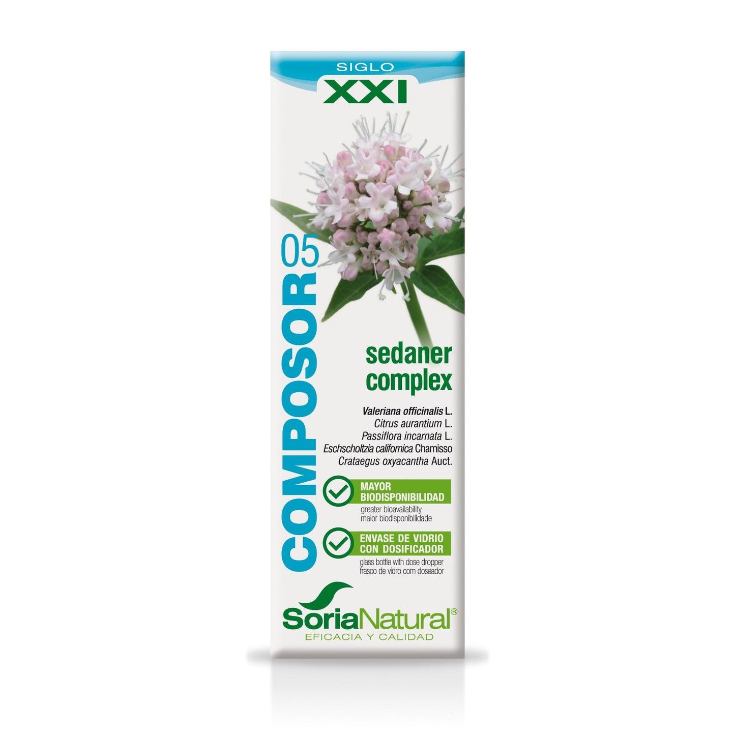 Composor 5 Valeriana Complex XXI Soria Natural 50 ml