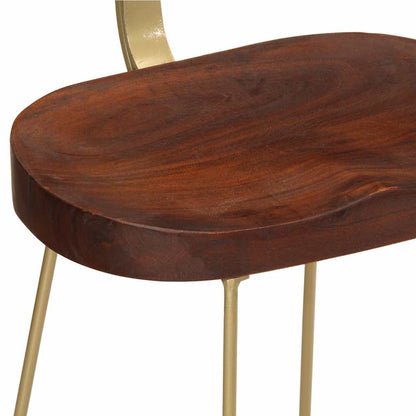 Taburetes De Barra 2 Uds Madera Maciza De Mango 49x43x79 Cm_4