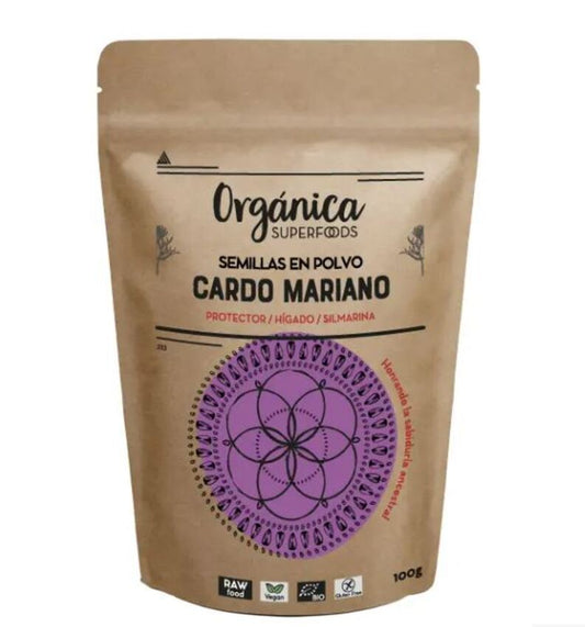 Semillas De Cardo Mariano En Polvo Raw Sin Gluten Bio 1kg_0