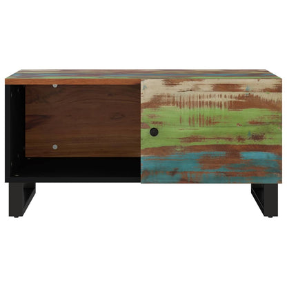 Mesa De Centro Madera Reciclada Y Contrachapada 80x50x40 Cm_2