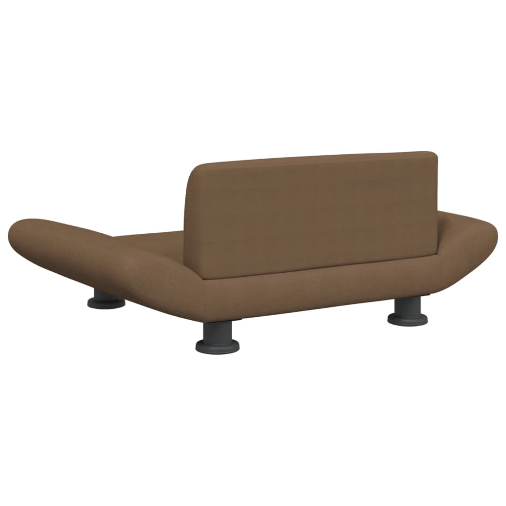 Cama Para Perros De Tela Marrón 70x45x28 Cm / Vetonek_5