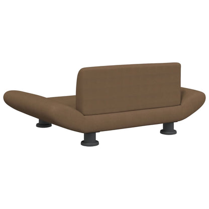 Cama Para Perros De Tela Marrón 70x45x28 Cm / Vetonek_5