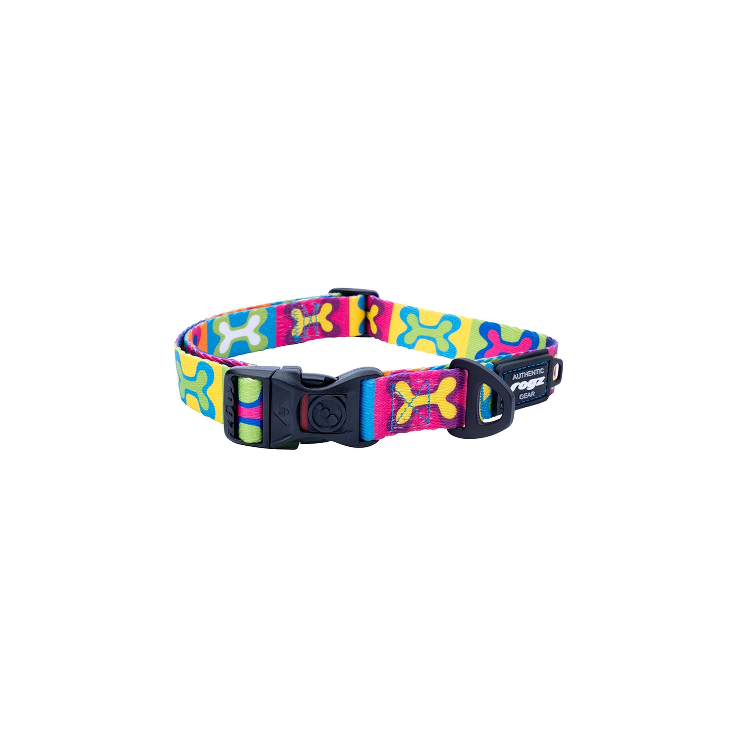 Collar Para Perro, Modelo Fusion De Rogz, Estampado Pop Art. Talla Xl (39-64kg)_2