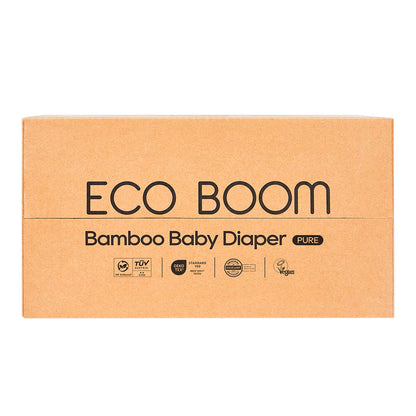 Pañales de Bambú Pure Premium T2 ( de 3 a 8 Kg) Ecoboom 102 uds