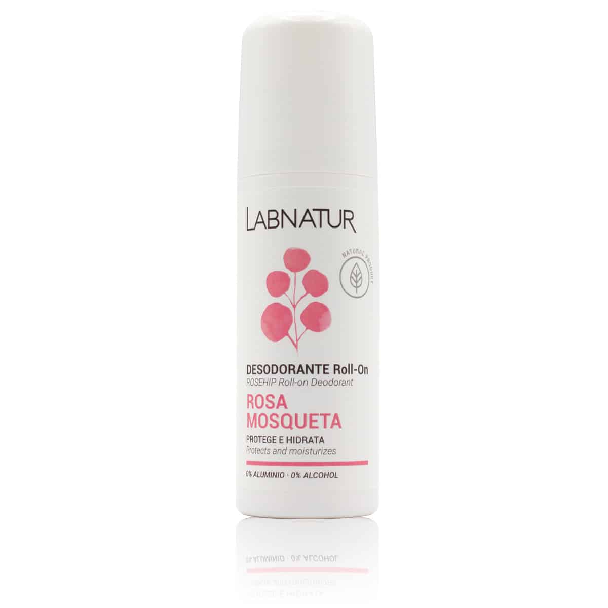 Desodorante Rosa Mosqueta Roll-on 75 Ml | Hidratante Y Regenerador | Control Olor Diario | Piel Sensible_0