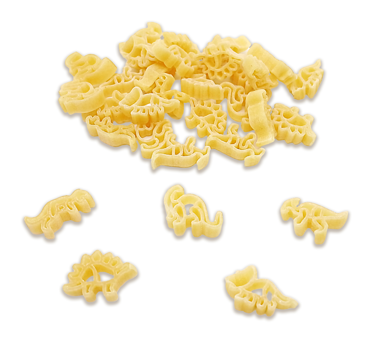 Pasta Infantil Mix Dinosaurios de Trigo Eco Castagno 500g