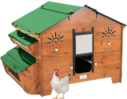 Gallinero Exterior Polly Farm Evolution - Gallinero Con Comedero Integrado_0