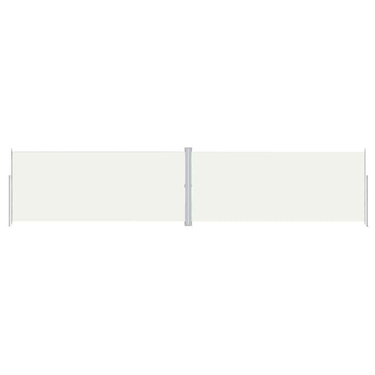Vidaxl Toldo Lateral Retráctil Crema 220x1000 Cm_0
