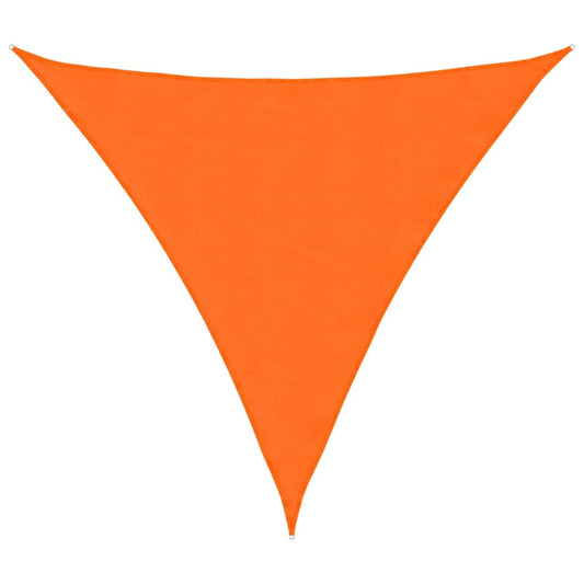 Toldo De Vela Triangular Tela Oxford Naranja 5x5x5 M_0