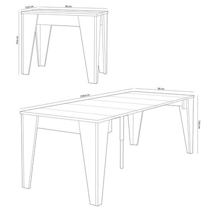 Mesa Consola Extensible Tm 237_4