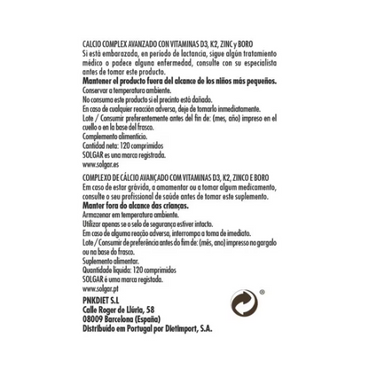 Articulaciones ultimate bone support Solgar 120 comprimidos