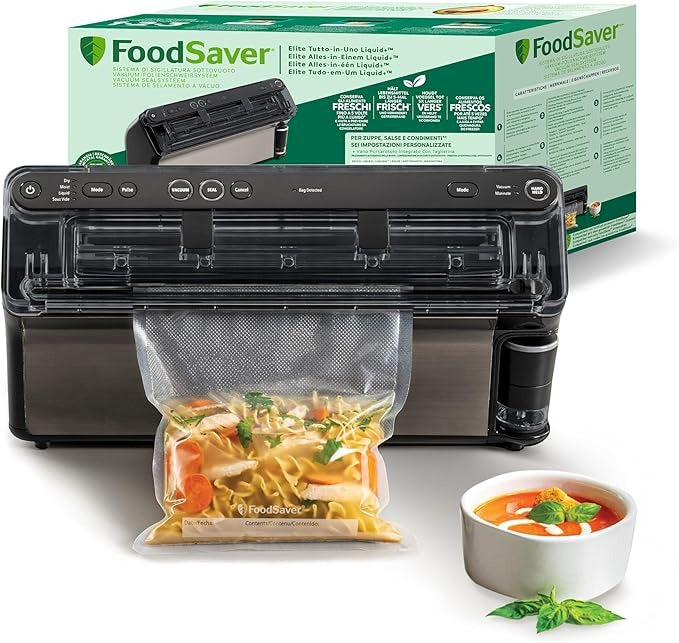 Envasadora al vacio Elite All-in-One Liquid+ VS5910X Foodsaver