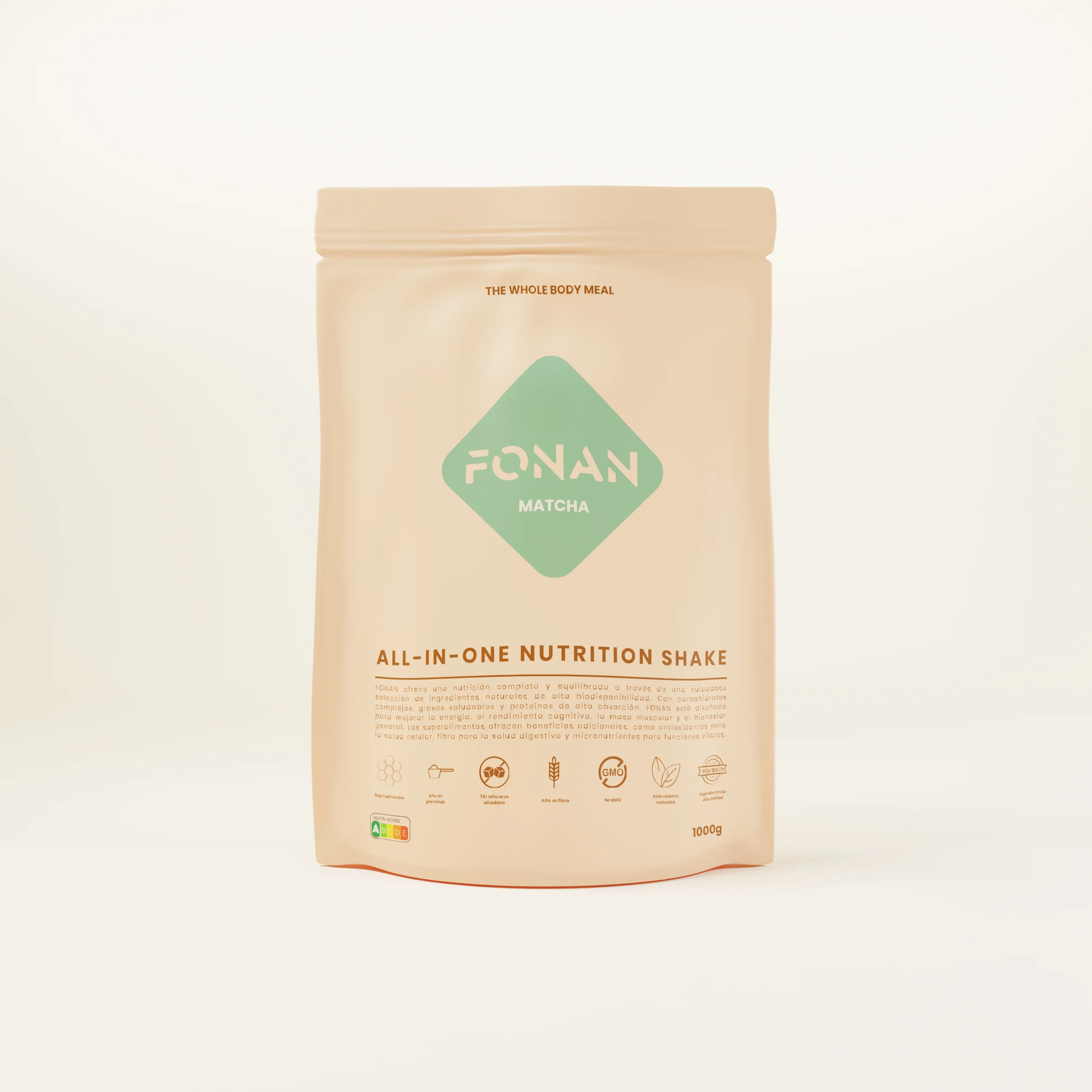 Batido Sustitutivo Para Desayuno, Comida O Snack | Fonan | Sabor Matcha