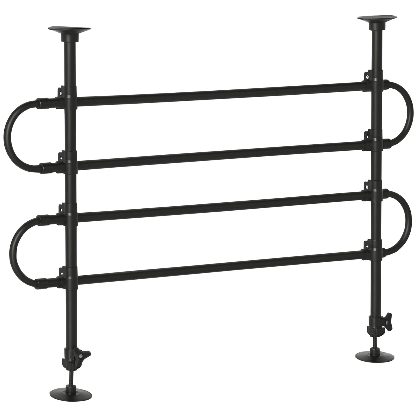 Pawhut Separador De Coche Para Perros Ajustable En Ancho Altura 87-135x60-105 Cm_0