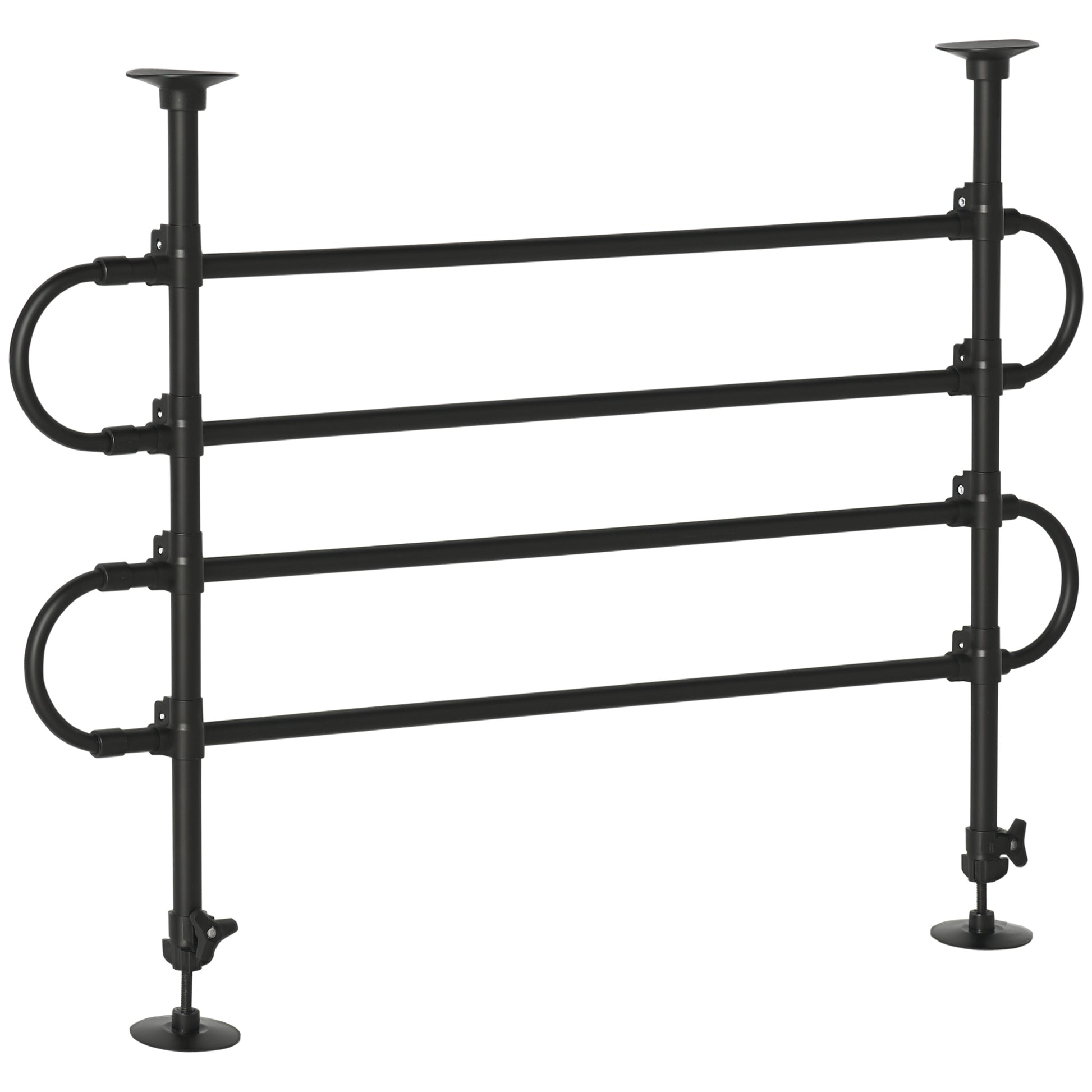 Pawhut Separador De Coche Para Perros Ajustable En Ancho Altura 87-135x60-105 Cm_0