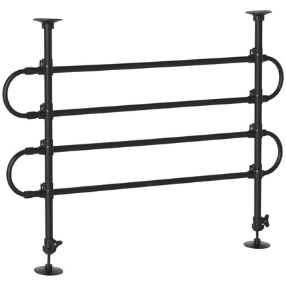 Pawhut Separador De Coche Para Perros Ajustable En Ancho Altura 87-135x60-105 Cm_0