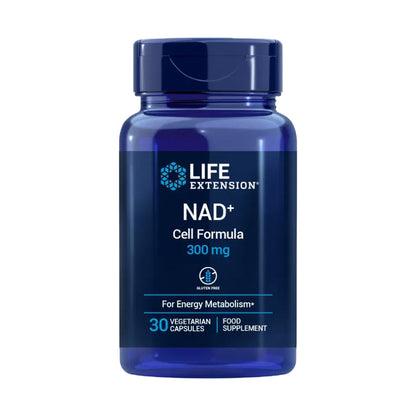 NAD+ Cell Formula 300 mg, Life Extension 30 cápsulas