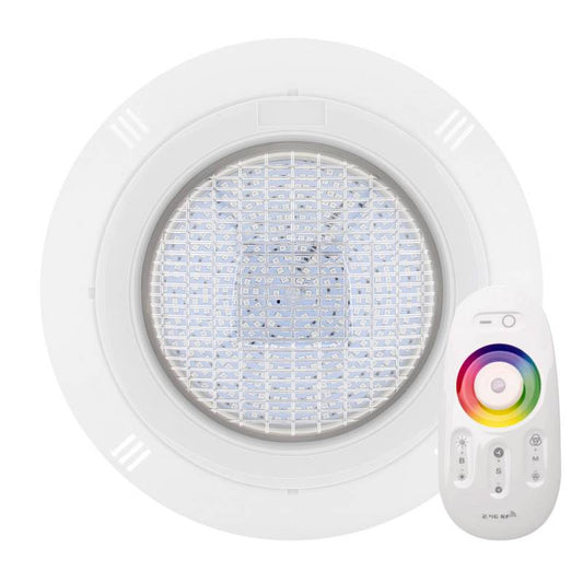 Lámpara Led Rgb Para Piscinas, 45w, Superficie + Mando, Rgb_0