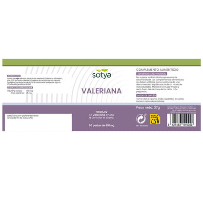 Valeriana Sotya, 60 perlas