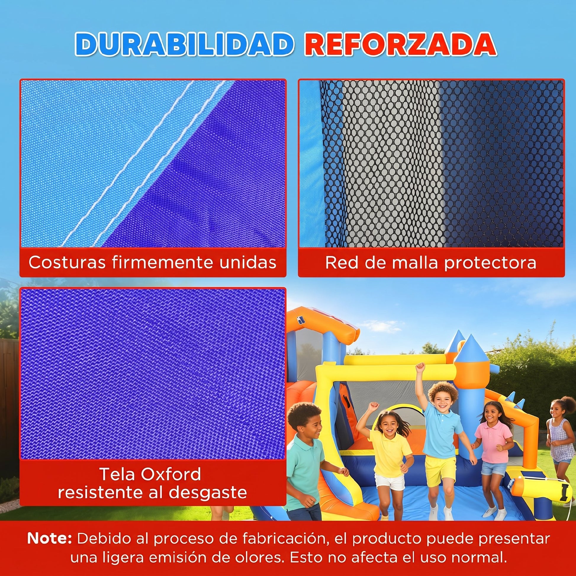 Aiyaplay Castillo Hinchable Acuático 8 En 1 Con Soplador 550w Tobogán Trampolín_4