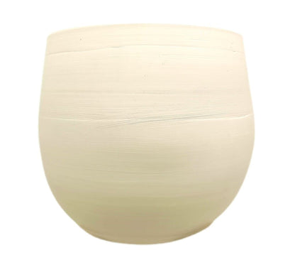 Macetero De Cerámica Peracort Blanco 37x35cm_1