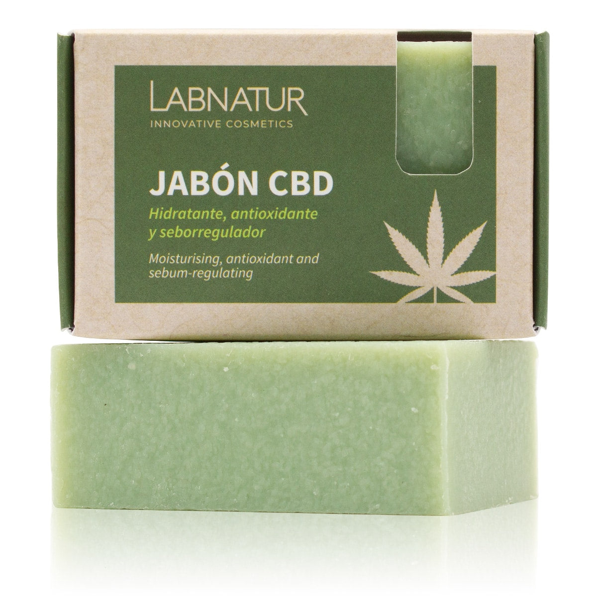 Jabón Natural Cbd Labnatur 100 G | Limpieza Suave | Hidratante | Cuidado Diario_0