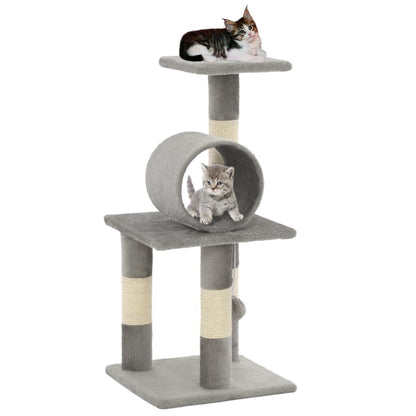 Vidaxl Rascador Para Gatos Con Poste De Sisal 65 Cm Gris_1