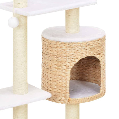 Vidaxl Rascador Para Gatos De Hierba Marina Con Poste De Sisal_4