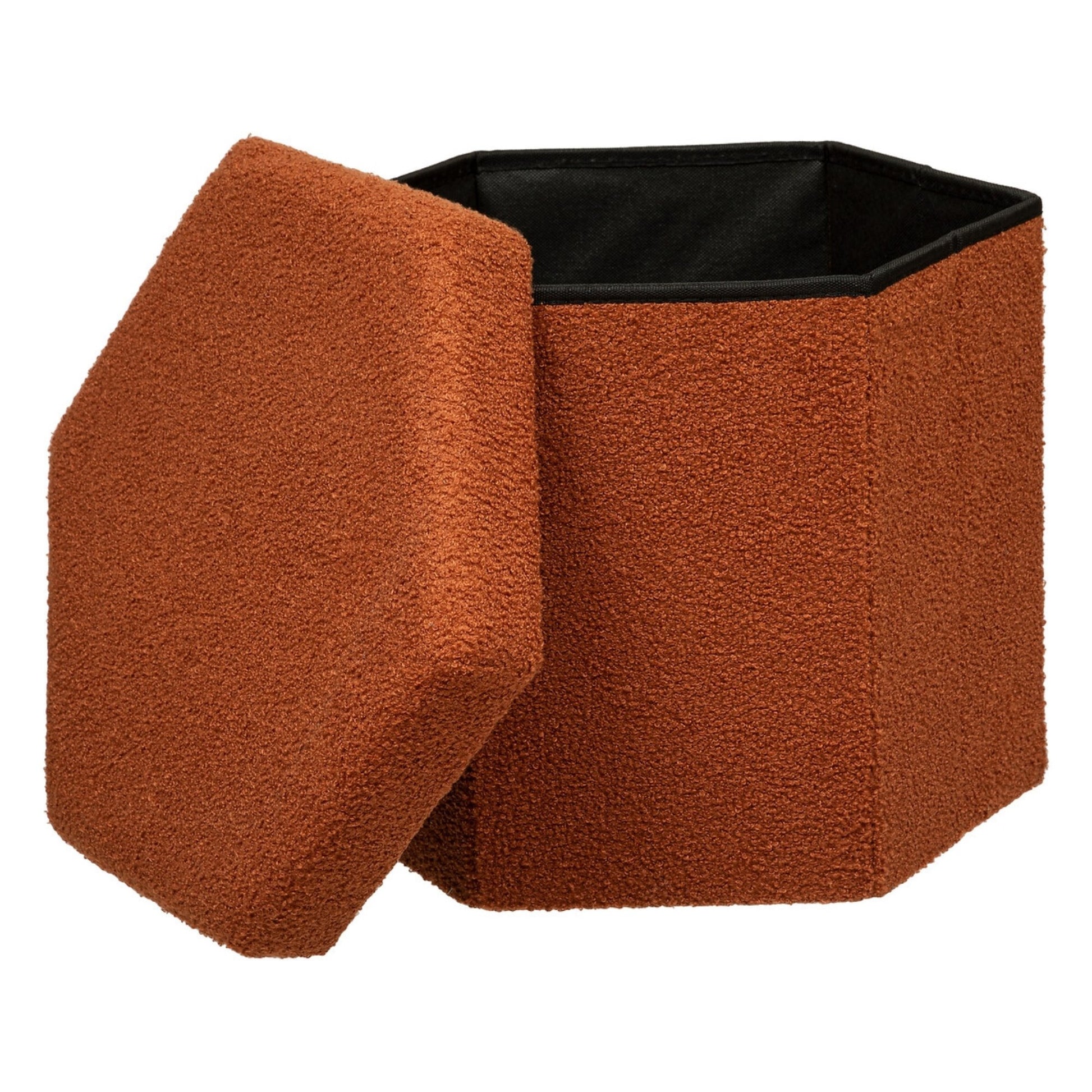 Puf Plegable Hexagonal Jako Rizo Ámbar_1