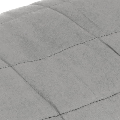 Vidaxl Manta Con Peso Tela Gris 200x230 Cm 9 Kg_3