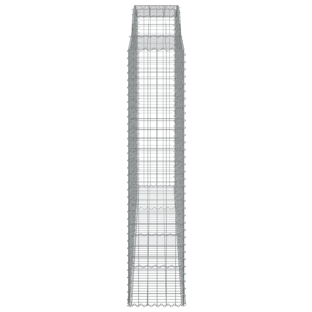 Cestas De Gaviones 7 Uds Forma De Arco Hierro 300x50x220/240 Cm_4
