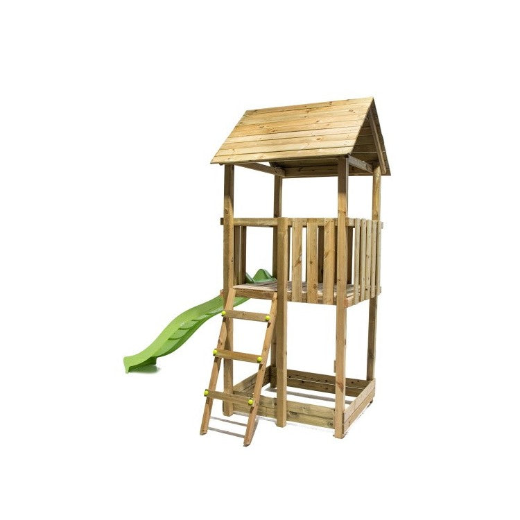 Parque Infantil Masgames Tibidabo L Techo De Madera Basica: Con Arenero En La Base._0