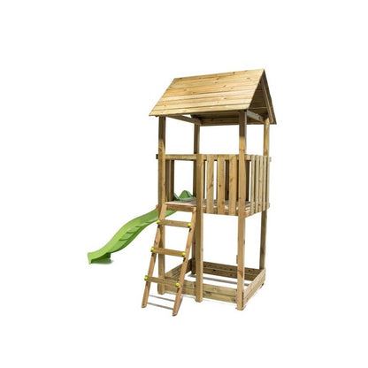 Parque Infantil Masgames Tibidabo L Techo De Madera Basica: Con Arenero En La Base._0