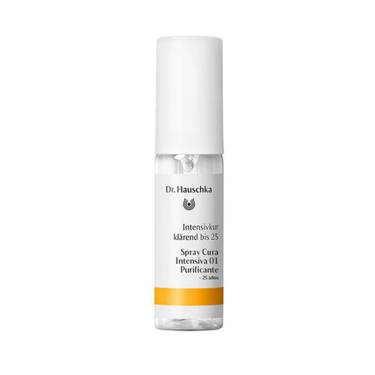 Spray cura intensiva 01 Purificante (- 25 años), Dr Hauschka, 40ml