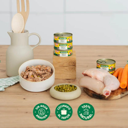 Pack Cazuela de pollo para gatos 6 x 80 g Wild Balance