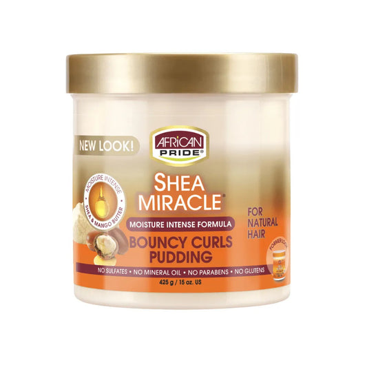 Pudding Para Rizos African Pride Shea Miracle Bouncy Curls 425g_0