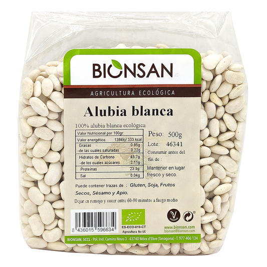 Alubia Blanca En Grano Ecológica 500gr_0